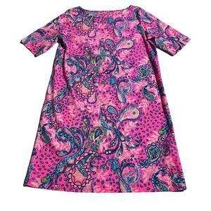 Lilly Pulitzer Girls Strut Your Stuff Mini Marlowe Dress Size XL 12 14 Shift